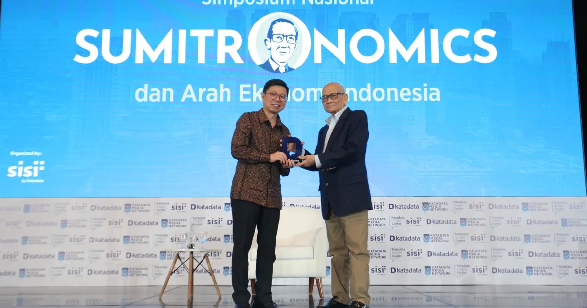 Sumitronomics Relevan Bantu Indonesia Bertahan di Tengah Ketidakpastian