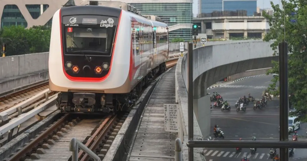 LRT Jakarta Fase 1B Segera Terintegrasi dengan Stasiun Manggarai